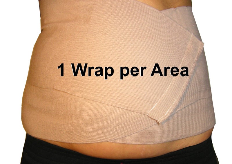 Neutripure Body Wrap Support - Elastic Stretch Bandages - Washable and extra wide (Pack of 3) - Image 4